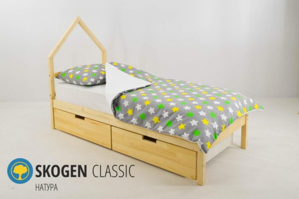 Кровать универсальная домик мини «Skogen»